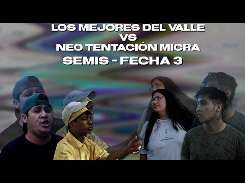 LOS MEJORES DEL VALLE vs NEO TENTACIÓN MICRA - Semis - BIG BANG FREE FECHA 3 2v2