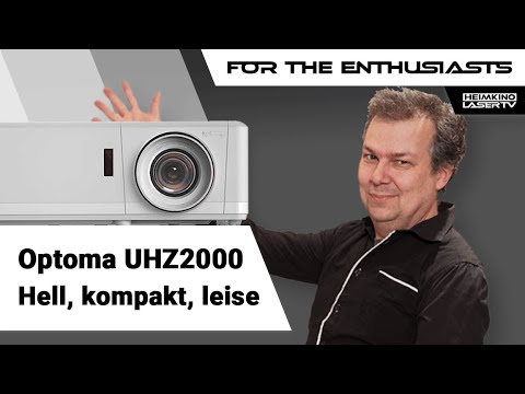 Optoma UHZ2000 4K Laserbeamer - Modernste Kinotechnik im kompakten Gehäuse!