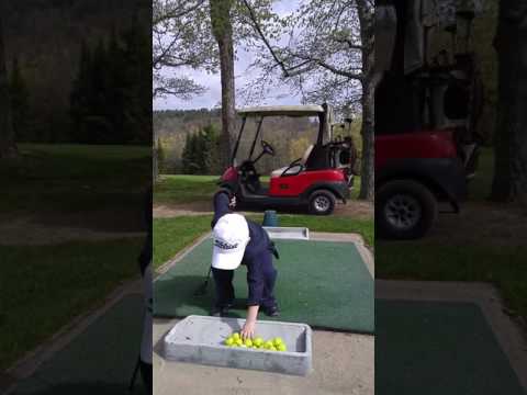 Futur joueur de golf