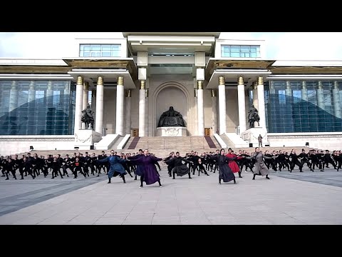 BIYELGEE FLASH MOB 2019 /THE HU - WOLF TOTEM/