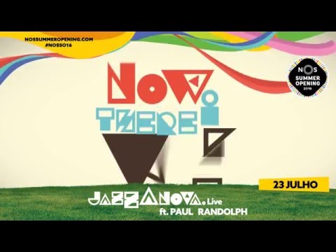 Jazzanova live ft. Paul Randolph | NOS Summer Opening | #NOSSO16