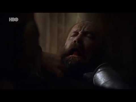 GAME OF THRONES 8X05 PELEA DE SANDOR CLEGANE Y GREGOR CLEGANE