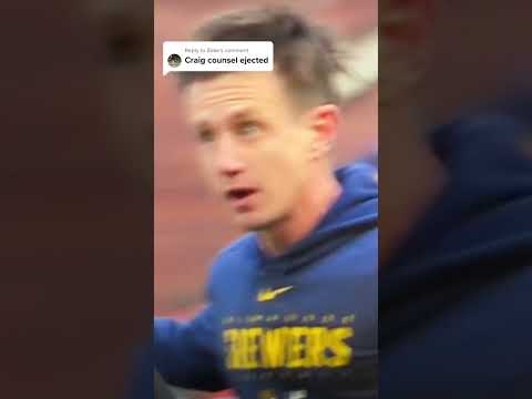 Major Cheating in MLB Craig counsel has been ejected again