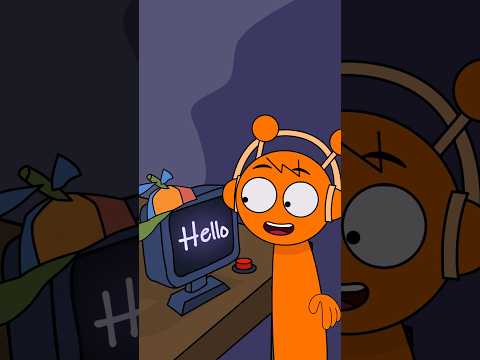 Fixing a Friend 🖥️🥹 Oren fixed Mr Fun Computer! 🧡 Incredibox Sprunki animation meme #shorts