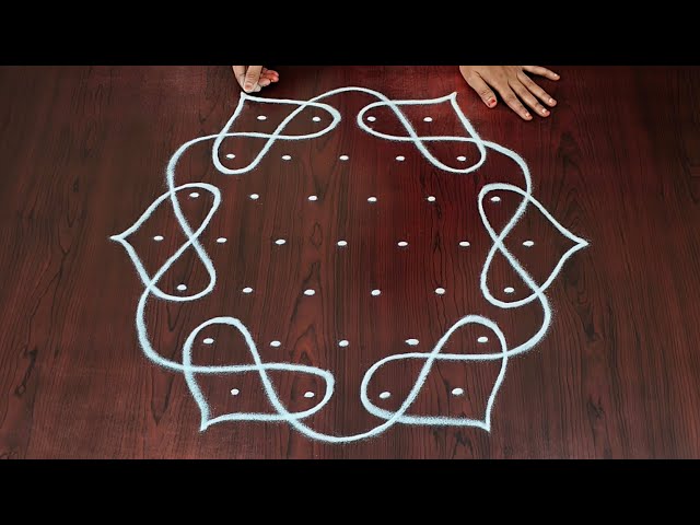 Ganesh Chaturthi Rangoli Design for Vinayaka Chavithi