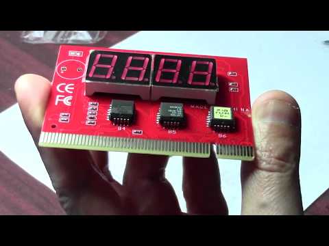 Купил POST карту для проверки компьютеров