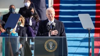 Joe Biden delivers first remarks as president of the U.S.