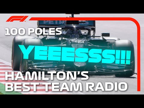 Lewis Hamilton's Best Pole Position Team Radio Messages!