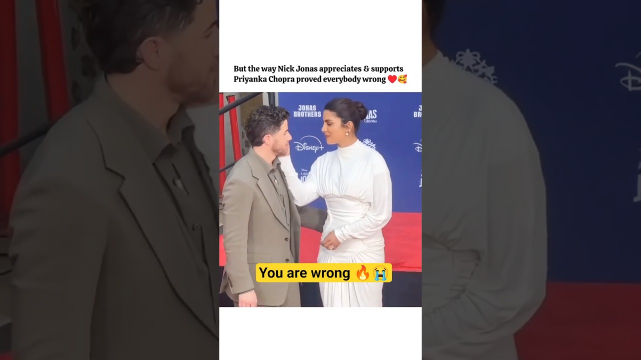Nick Jonas는 수상 연설에서 Priyanka Chopra를 칭찬합니다❤️😭 #bollywood #priyankachopra #viral #maheshbabu