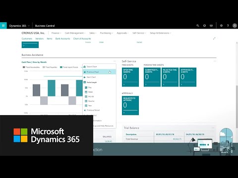 Microsoft Dynamics 365 Business Central – Introduction video