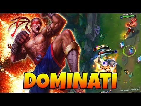 HARD SMURFING LEE SUPPORT - League of Legends ITA #1566