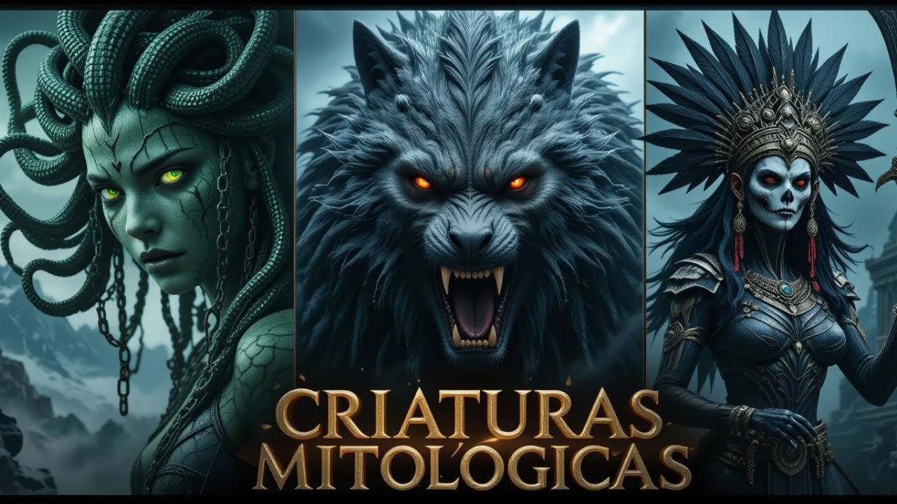 Medusa, Fenrir e Cihuacóatl: Criaturas Mitológicas Reveladas!