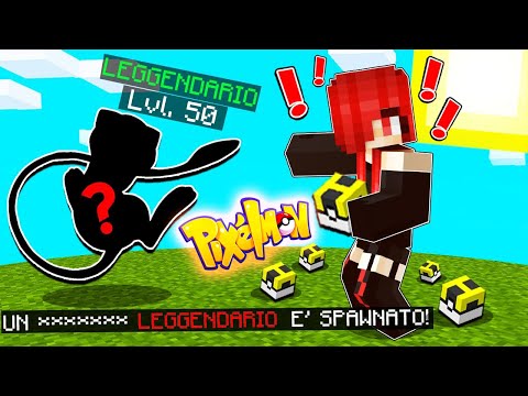 TROVO IL PRIMO POKEMON LEGGENDARIO SULLA PIXELMON MA... #5