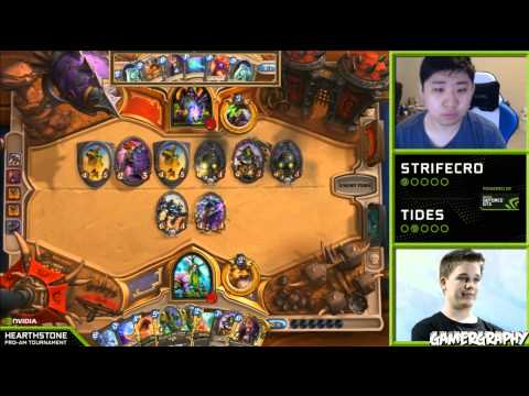 NVIDIA Hearthstone Pro-Am Tournament - Week 2 - TidesofTime vs Strifecro