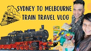 SYDNEY TO MELBOURNE TRAIN TRAVEL VLOG | NADHIRA VLOG TAMIL | AUSTRALIA TAMIL VLOG