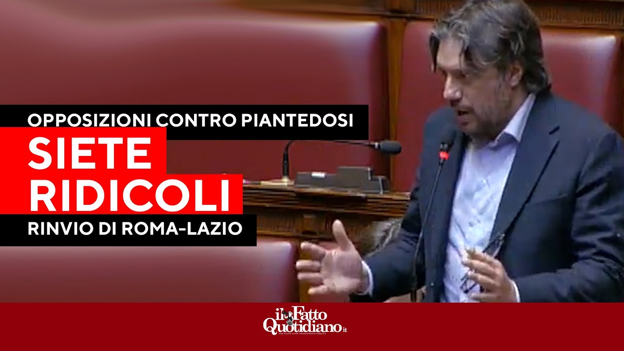 "Siamo ridicoli agli occhi del mondo": Zaratti e Silvestri contro Piantedosi sul caos Derby
