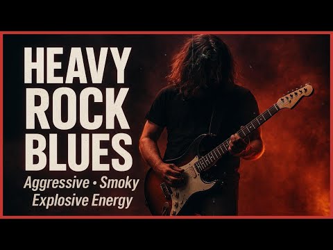 Heavy Rock Blues | Aggressive, Smoky & Explosive Energy