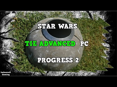 Star Wars Themed PC TIE Fighter Advanced Watercooled PC Build Progress 2 - PC MOD liquidcooled