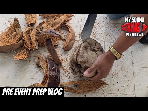 PRE-EVENT VLOG FOR MY SOUND STRING UP PON DI LAWN PT.1