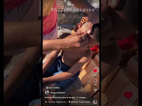 Corte trator 🚜 whypy xandrola barber corte fade barbershop regua