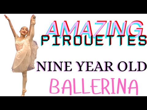 Incredible Pirouettes Nine Year Old WeiYi Ma at YGP Japan Coppelia