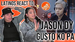 LEARNING TAGALOG W/ Jason Dy 😁| Latinos react to &#39;Gusto Ko Pa&#39; Live on WISH BUS 107.5