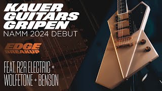 Video thumbnail for Kauer Guitars Gripen // NAMM 2024 New Product Debut // Guitar Demo by Edge of Breakup - Guitar, Amp & Pedal Demos