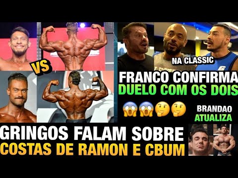 GRINGOS DIZEM QUE RAMON NÃO CHEGA PERTO DO CBUM DE COSTAS - FRANCO VAI ENCARAR CARIANI E BALESTRIN