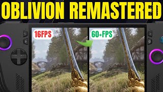 OPEN WORLD Best Settings for Oblivion Remastered on Ally/Ally X