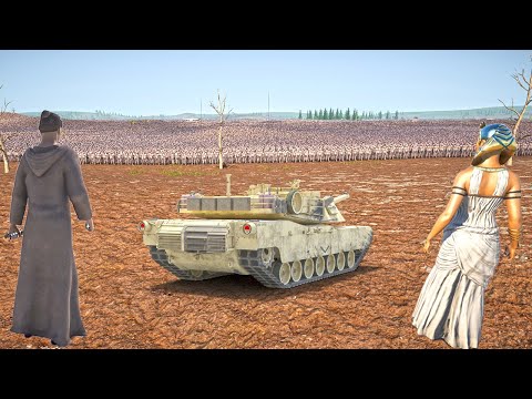 Can Queen Of Egypt Save old Caves From Evils ? Epic Battle Simulator 2