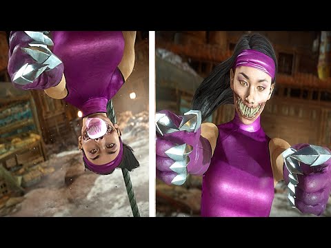 MK11 Mileena (MK2) Performs All Characters Intro 1 Funny MashUps Episode 57