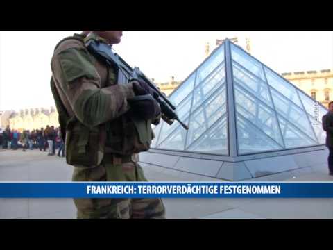 Frankreich: Terrorverdächtige festgenommen