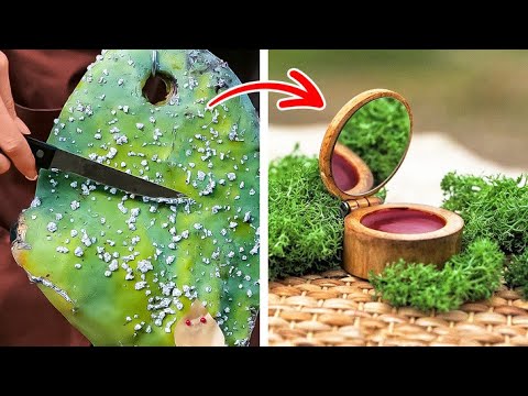 Make stunning eco-friendly crafts with natural materials 🌸🍃#sustainablediy