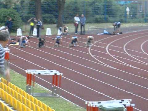 II Mityng LA AWF Katowice 100 metrów