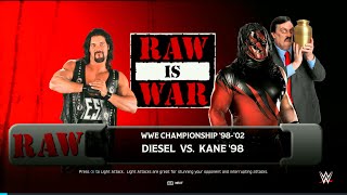 WWE 2K25 FULL MATCH - Diesel vs. Kane - ULTIMATE GIANT CLASH!