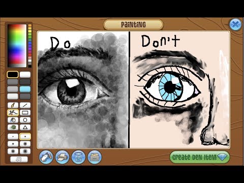 How To Draw a Realistic Eye in Animal Jam