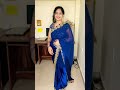Blue Saree Lover Shorts Ytshorts Sareefashion Sareedraping Sareeinsipiration