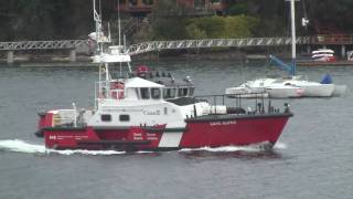 preview picture of video 'Ganges Salt Spring Island BC Coast Guard Cutter CAPE KUPER'