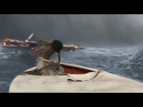 Tormenta en el mar (la vida de pi)