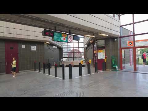 Hůrka stanice metra Praha 2016 Prague Metro