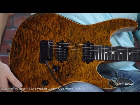 Suhr Modern Custom Quilt Maple - Bengal | N Stuff Music
