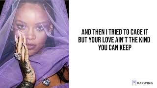 Rihanna - Cold Case Love (Lyrics)