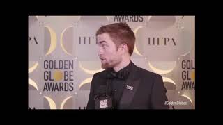 Robert Pattinson Talks about Emma Watson golden globe 2018