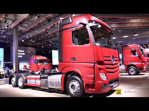 2019 Mercedes Actros 2545 L Tractor - Exterior and Interior Walkaround - 2018 IAA Hannover