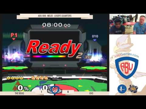 ABU Monthly 006: The Doug (Peach, Sheik) Vs. oYo (Fox)  - Melee Singles - Loser's Quarters