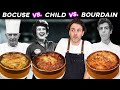 French Onion Soup CAGE MATCH Julia Child Vs Anthony Bourdain Vs Paul Bocuse