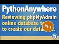 2 Creating Database In PhpMyAdmin
