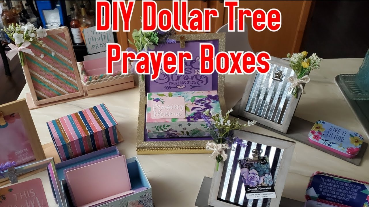 Mothers Day Gift Idea | DIY Prayer & Inspirational Boxes |  Motivational Spiritual Gifts