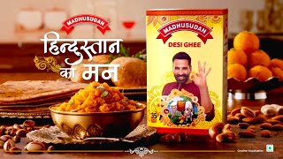 Download lagu Akshay Kumar New Ad | Madhusudan Dairy | Desi Ghee | Hindustan ka man | #akshaykumar  #ad  mp3