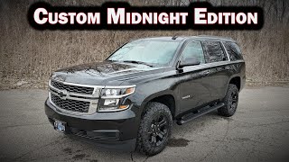 2020 Chevy Tahoe CUSTOM MIDNIGHT EDITION - FULL REVIEW | Options | Pricing